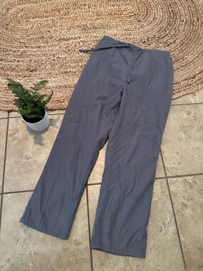 CHARCOAL SCRUB PANTS